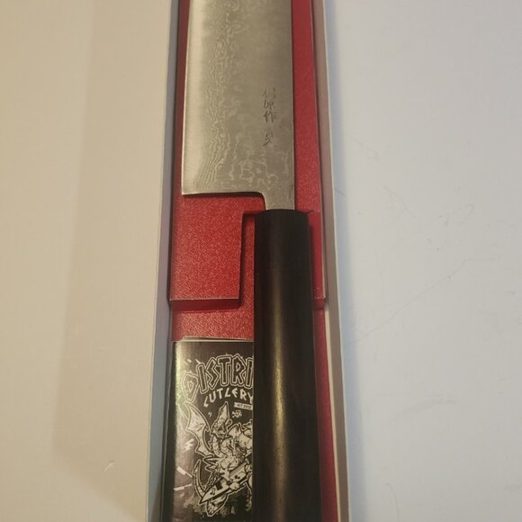 Japaneese Kajiwara Nakiri 165 , Kitchen Chef Knife 7 inch Blade , 5 inch handle - Picture 2 of 7